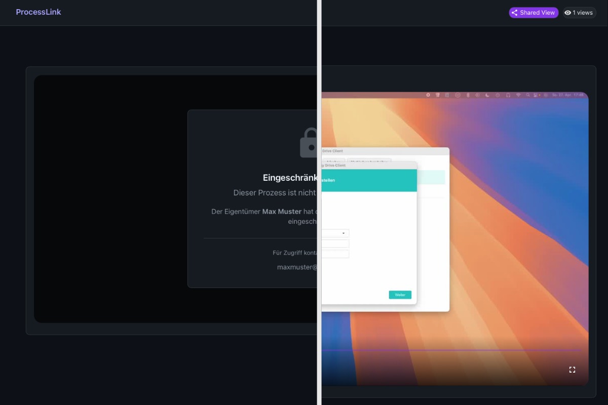 Access Control Dashboard mit Rollen und IP-Whitelisting